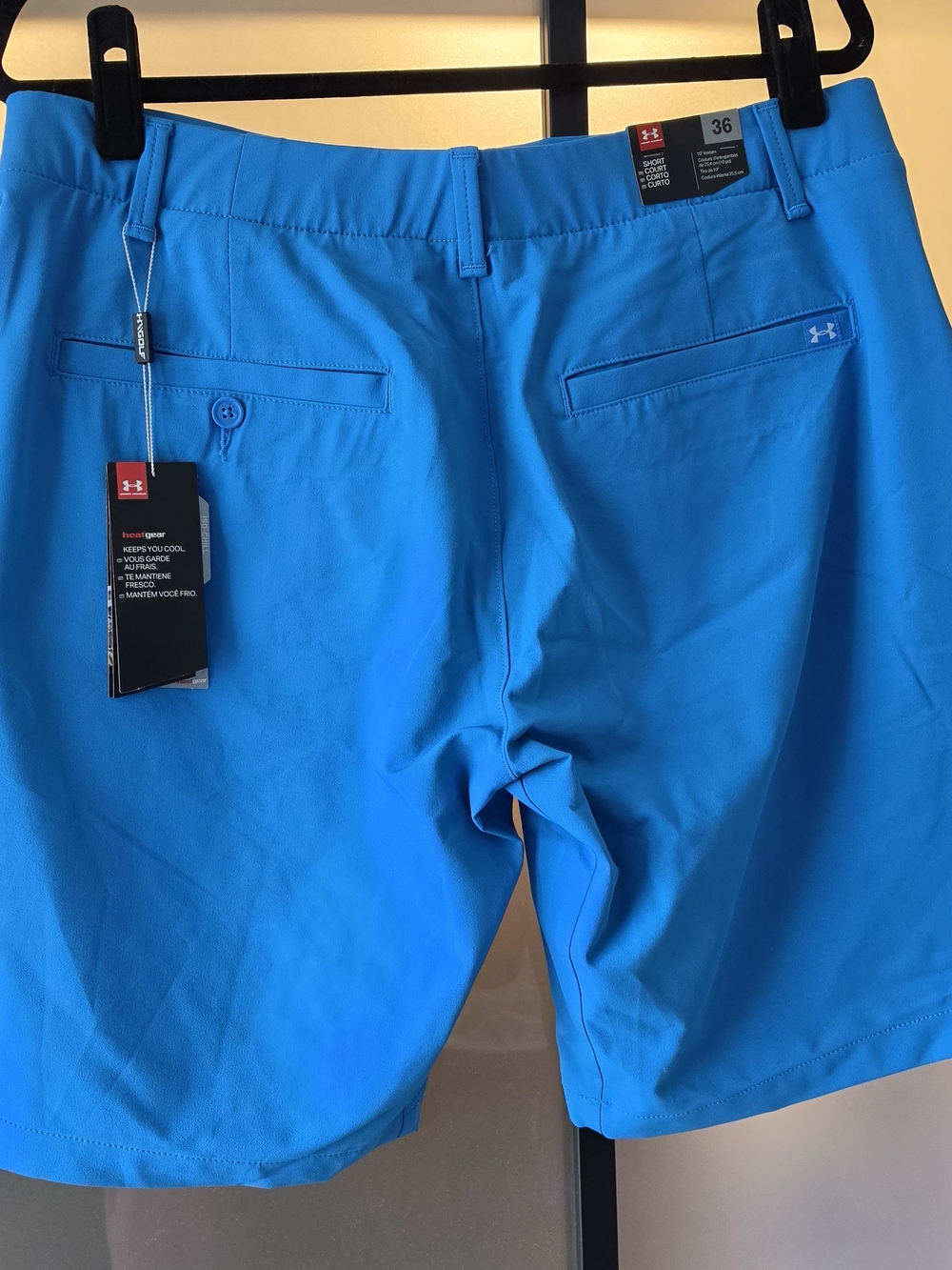 Under Armour Bright Blue Flat Front Men's Shorts